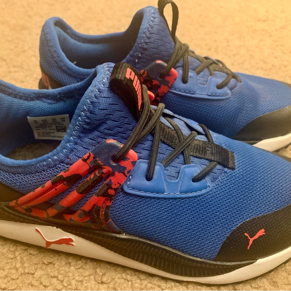 Puma Kids Blue Athletic Shoes